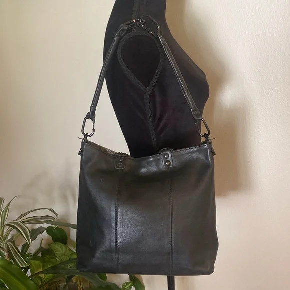 Plinio Visona made in Italy black tote